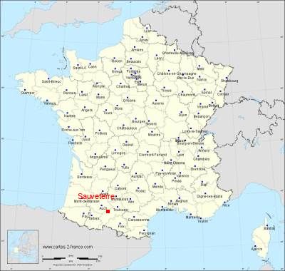 Carte de Sauveterre
