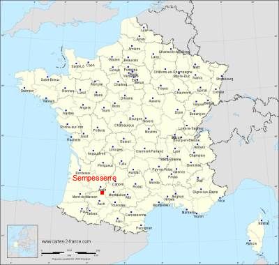Carte de Sempesserre