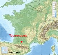 localisation mairie de Tourrenquets
