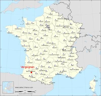 Carte de Vergoignan