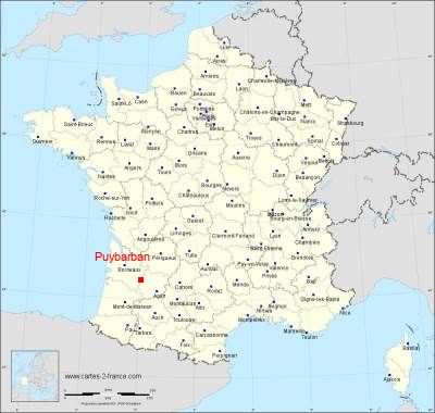 Carte de Puybarban
