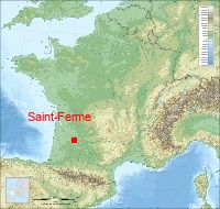localisation mairie de Saint-Ferme