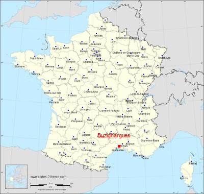 Carte de Buzignargues