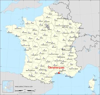 Carte de Candillargues
