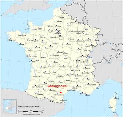 Carte de Cassagnoles
