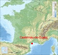 localisation mairie de Castelnau-de-Guers