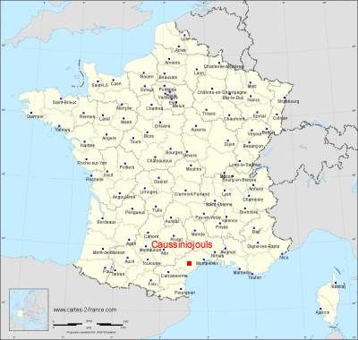 Carte de Caussiniojouls