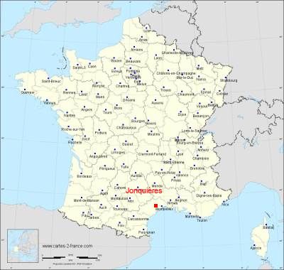 Carte de Jonquières