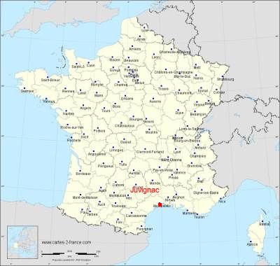 Carte de Juvignac
