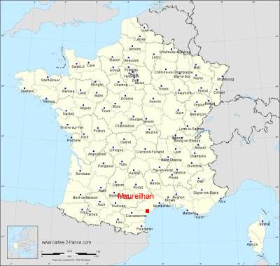 Carte de Maureilhan