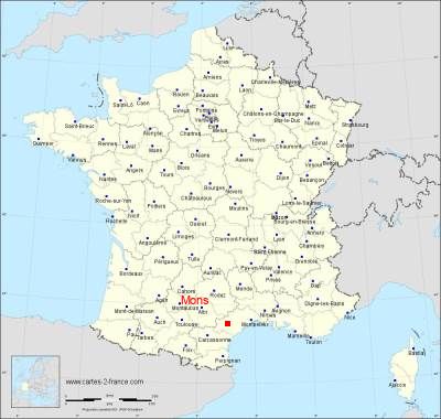 Carte de Mons