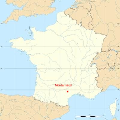 Fond de carte avec Montarnaud