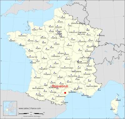 Carte de Roquebrun