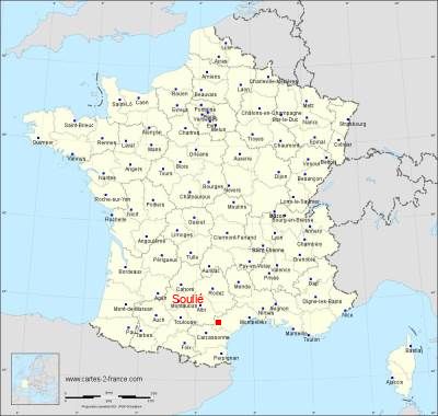 Carte de Soulié