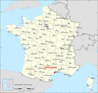 Carte de Villeveyrac