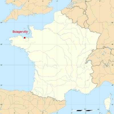 Fond de carte avec Boisgervilly