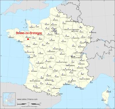 Carte de Bosse-de-Bretagne
