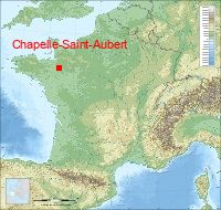 localisation mairie de Chapelle-Saint-Aubert