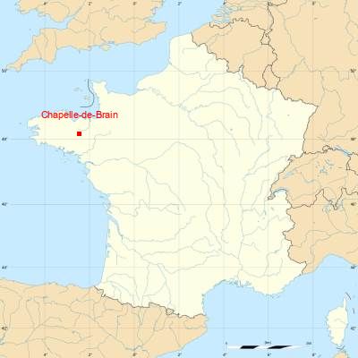 Fond de carte avec Chapelle-de-Brain
