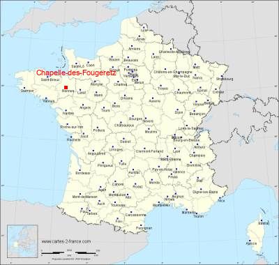 Carte de Chapelle-des-Fougeretz