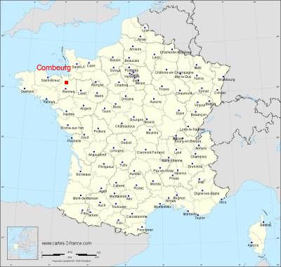 Carte de Combourg