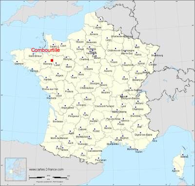 Carte de Combourtillé