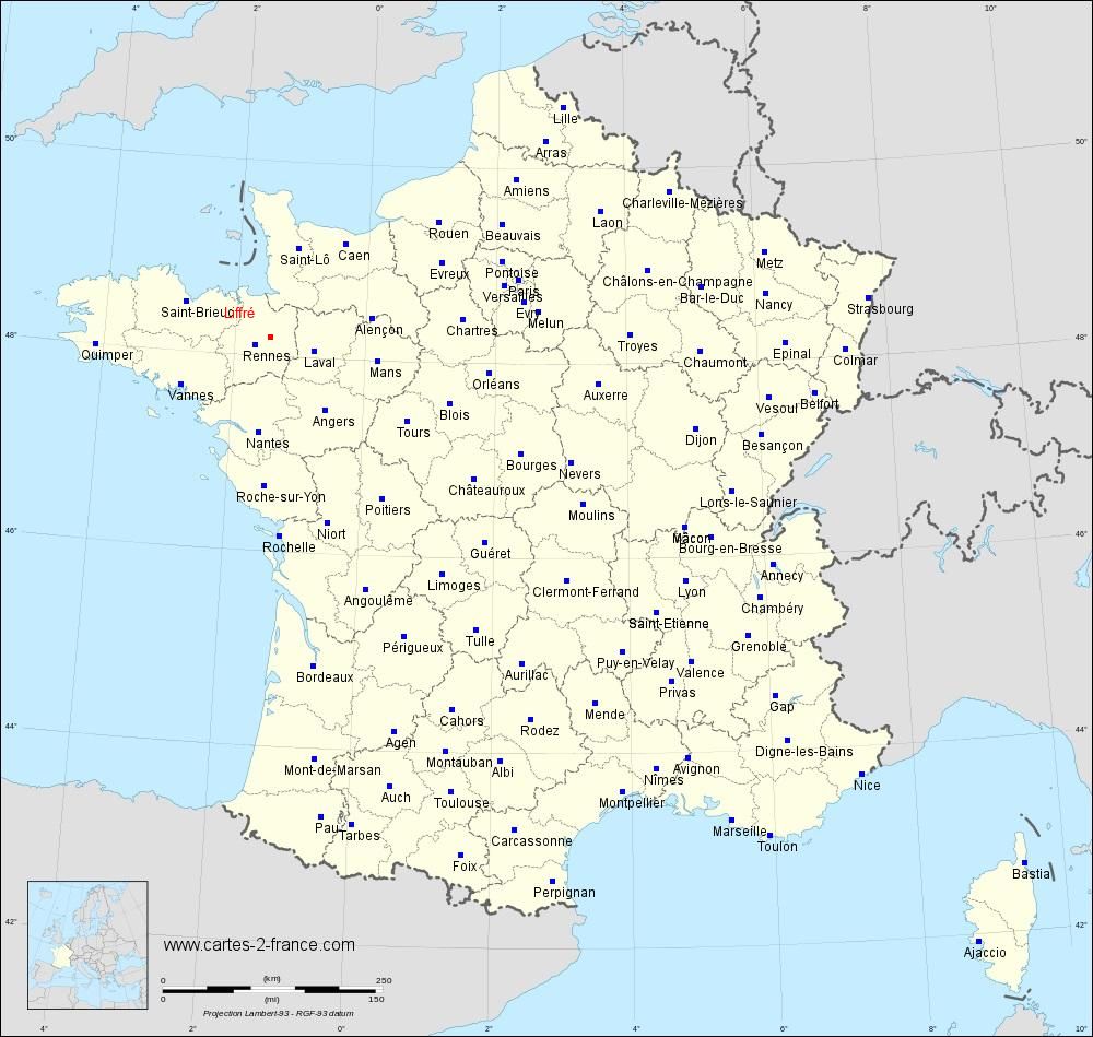 Carte de Liffré