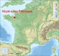 localisation mairie de Noyal-sous-Bazouges