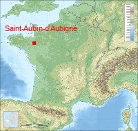 localisation mairie de Saint-Aubin-d'Aubigné