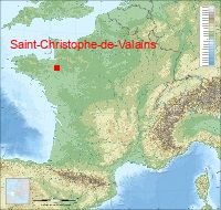 localisation mairie de Saint-Christophe-de-Valains
