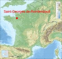 localisation mairie de Saint-Georges-de-Reintembault