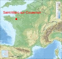 localisation mairie de Saint-Marc-sur-Couesnon