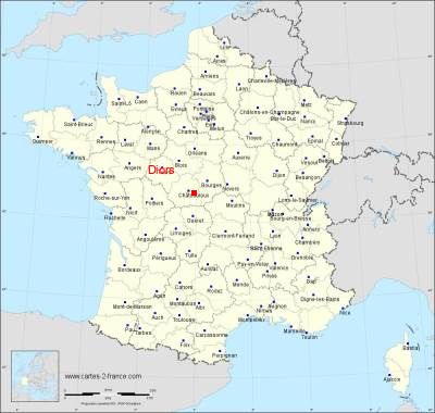 Carte de Diors