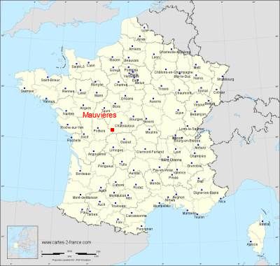 Carte de Mauvières