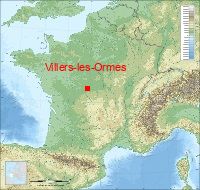 localisation mairie de Villers-les-Ormes