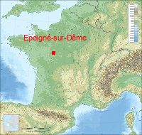 localisation mairie de Epeigné-sur-Dême