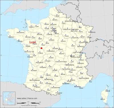 Carte de Luzé