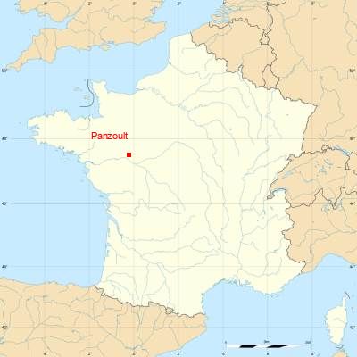 Fond de carte avec Panzoult