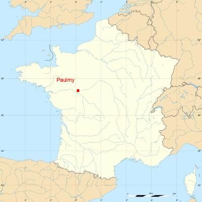 Fond de carte avec Paulmy