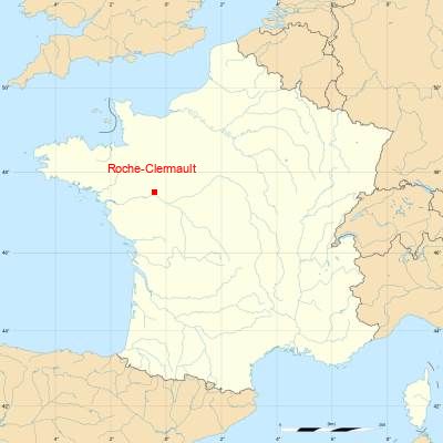 Fond de carte avec Roche-Clermault