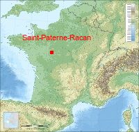 localisation mairie de Saint-Paterne-Racan