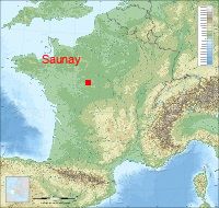 localisation mairie de Saunay