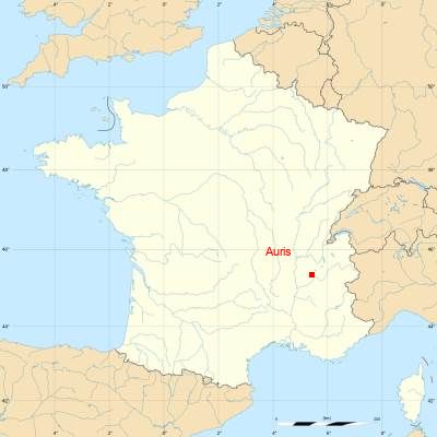 Fond de carte avec Auris