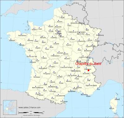 Carte de Chapelle-du-Bard