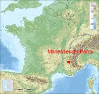 localisation mairie de Monestier-du-Percy