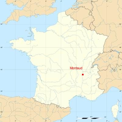 Fond de carte avec Montaud