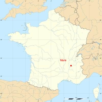 Fond de carte avec Mure