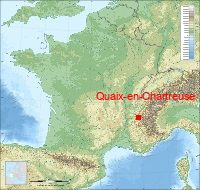 localisation mairie de Quaix-en-Chartreuse