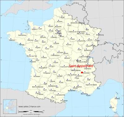Carte de Saint-Appolinard