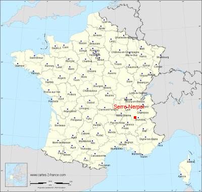 Carte de Serre-Nerpol